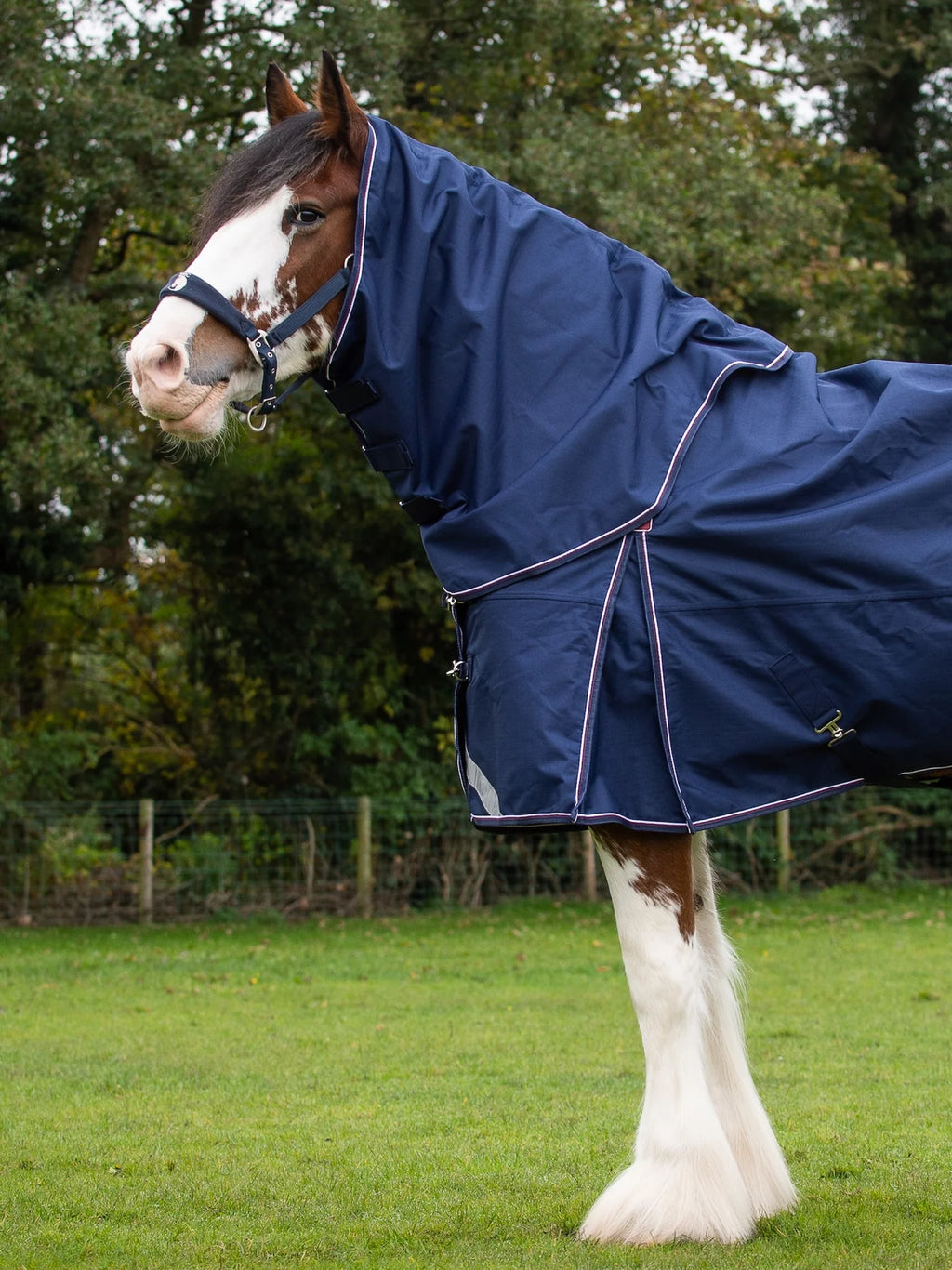 Epic Essential 40g Turnout Hood - Broad Fit - Navy