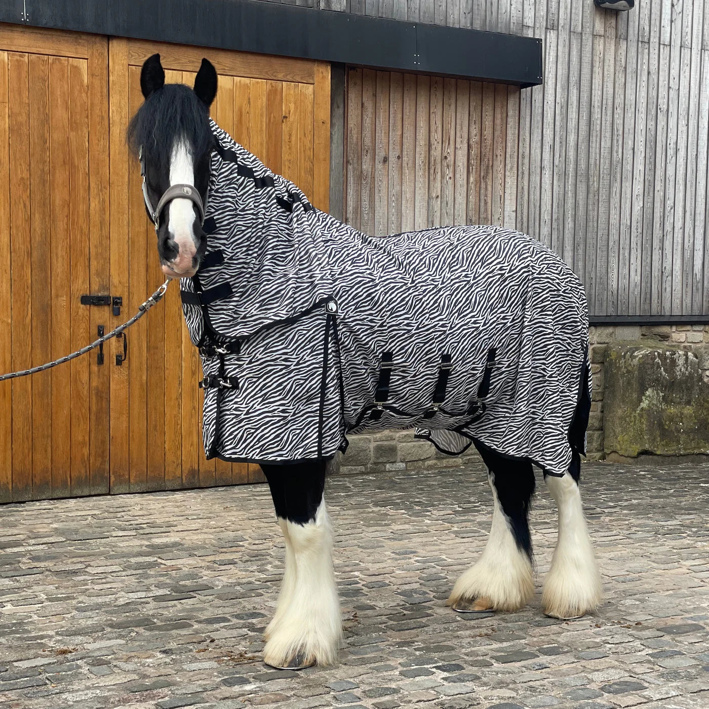 Epic Classic Zebra Fly Rug with Belly Piece - Broad Fit
